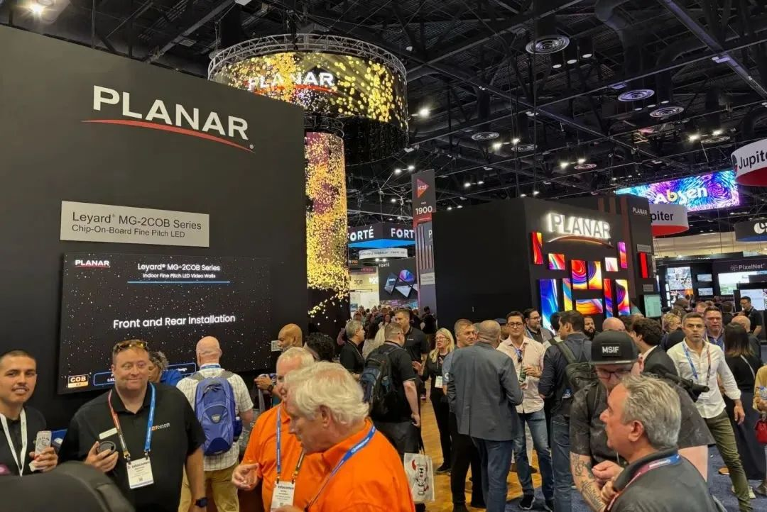 米兰Planar震撼亮相美国InfoComm 2025，高端显示矩阵引领视听新纪元